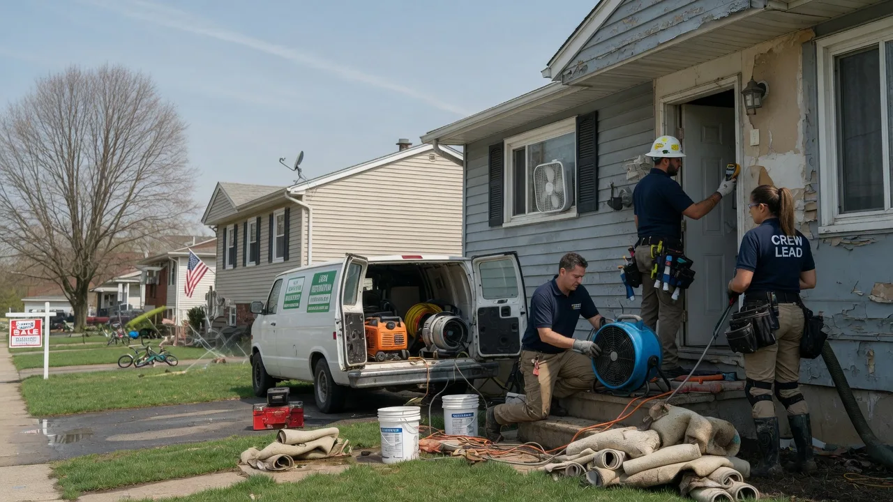Flood Cleanup in Cedarville, OH near me